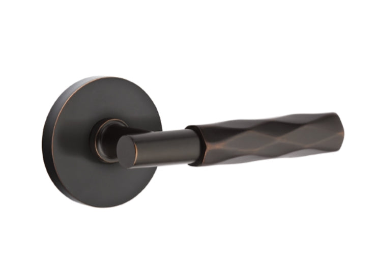 Emtek Select T-BAR Tribeca Lever with Disk Rosette