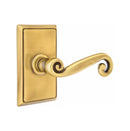 Emtek Rustic Lever Concealed Screws with Rectangular Rosette