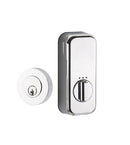 Emtek Modern disc Single Cylinder Deadbolt with EMPowered Motorized Smart Lock Upgrade