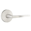 Emtek Cast Stainless Steel Hermes Lever Concealed Screws with Disk Rosette