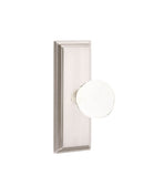 Emtek Bristol Knob With 7” Wilshire Sideplate