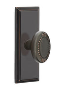 Emtek Beaded Egg Knob With 7” Wilshire Rosette