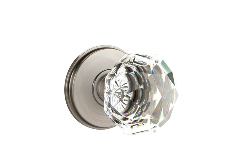 Emtek Diamond Knob With Watford Rosette