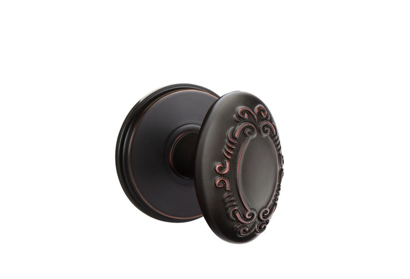 Emtek Victoria Knob Concealed Screws With Watford Rosette