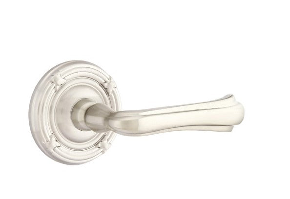 Emtek Wembley Lever with Ribbon & Reed Rosette