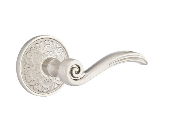 Emtek Elan Lever with Lancaster Rosette