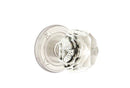 Emtek Diamond Knob Concealed Screws With Ribbon & Reed Rosette