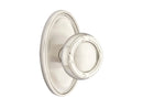 Emtek Ribbon & Reed Knob With Oval Rosette