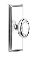 Emtek Beaded Egg Knob With 7” Wilshire Rosette