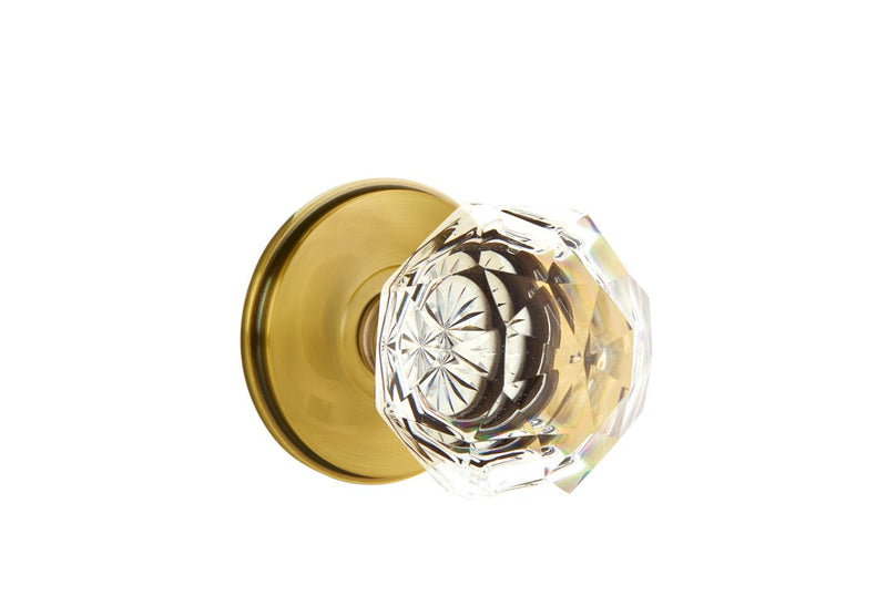 Emtek Diamond Knob With Watford Rosette