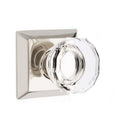 Emtek Lowell Knob With Quincy Rosette