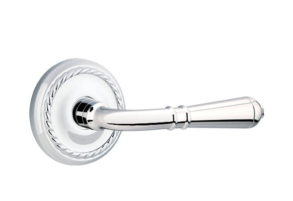 Emtek Turino Lever Concealed Screws with Rope Rosette