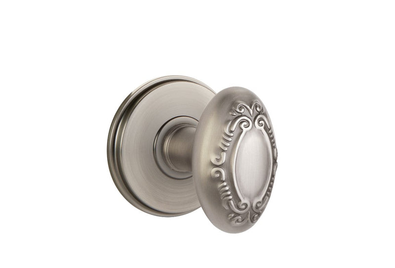 Emtek Victoria Knob Concealed Screws With Watford Rosette