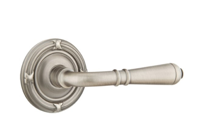 Emtek Turino Lever Concealed Screws with Ribbon & Reed Rosette