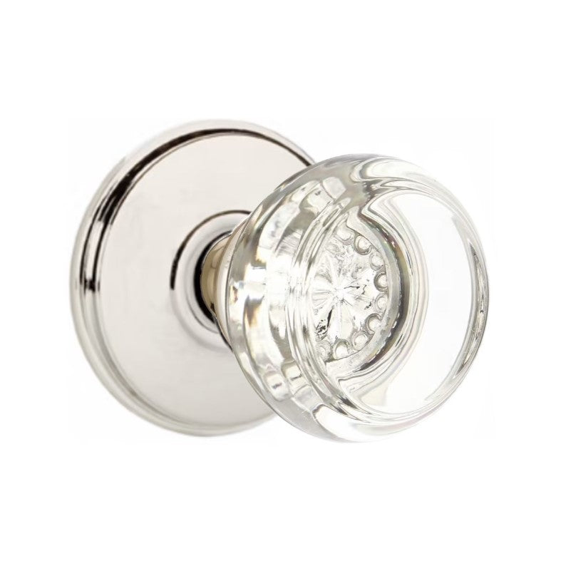 Emtek Georgetown Knob Concealed Screws With Watford Rosette