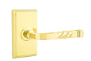 Emtek Santa Fe Lever with Rectangular Rosette