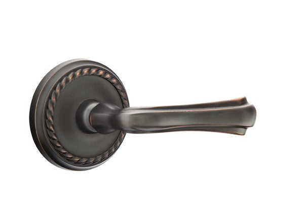 Emtek Wembley Lever with Rope Rosette