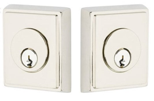 Emtek Rectangular Keyed Deadbolt