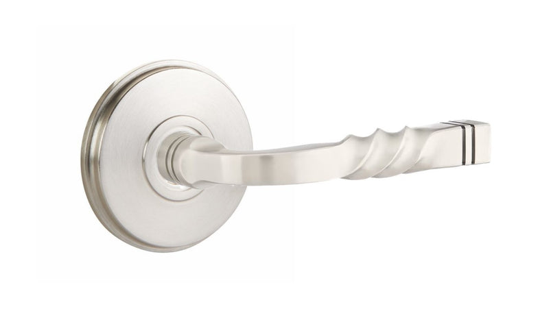 Emtek Santa Fe Lever Concealed Screws with Watford Rosette