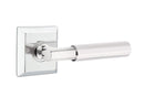 Emtek Select T-BAR Faceted Lever with Quincy Rosette