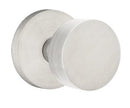 Emtek Cast Stainless Steel Round knob with Disk Rosette