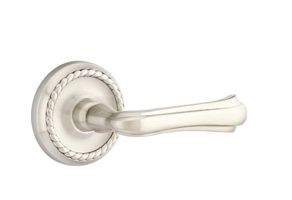 Emtek Wembley Lever Concealed Screws with Rope Rosette