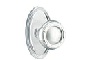 Emtek Ribbon & Reed Knob Concealed Screws With Oval Rosette