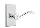 Emtek Elan Lever with Rectangular Rosette