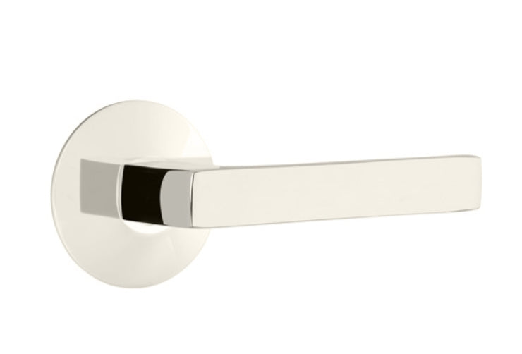 EMTEK Dumont Lever Concealed Screws with Modern Rosette