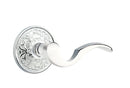 Emtek Cortina Lever with Lancaster Rosette