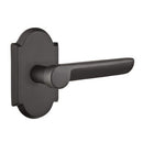 Emtek Sandcast Bronze Aurora Lever with