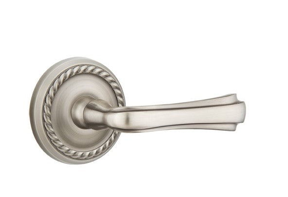 Emtek Wembley Lever Concealed Screws with Rope Rosette