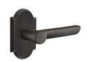 Emtek Sandcast Bronze Aurora Lever with