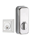 Emtek Quincy Single Cylinder Deadbolt with EMPowered Motorized Smart Lock Upgrade
