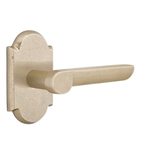 Emtek Sandcast Bronze Aurora Lever Concealed Screws with