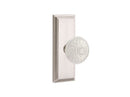 Emtek Lancaster Knob Concealed Screws With 7” Wilshire Rosette