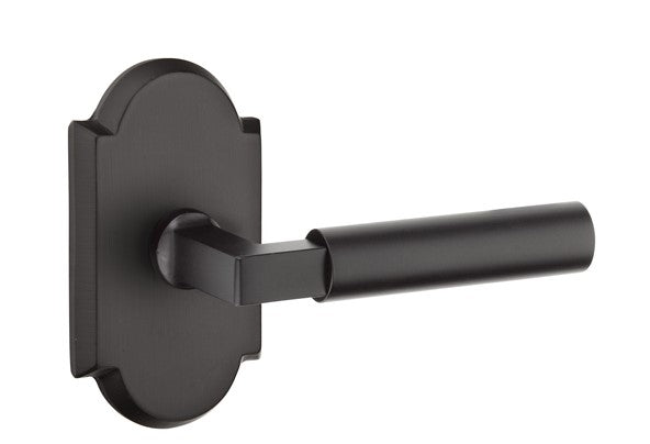 Emtek Sandcast Bronze Bryce Lever Concealed Screws with