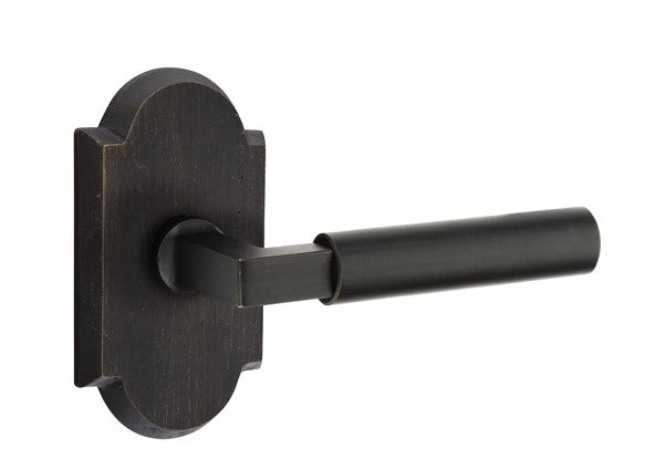 Emtek Sandcast Bronze Bryce Lever Concealed Screws with