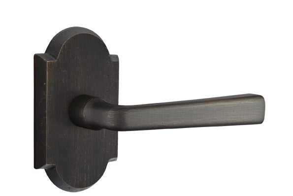 Emtek Sandcast Bronze Cimarron Lever Concealed Screws with