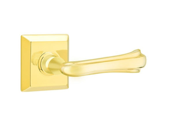 Emtek Wembley Lever Concealed Screws with Quincy Rosette