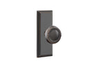 Emtek Ribbon & Reed Knob Concealed Screws With 7” Wilshire Rosette