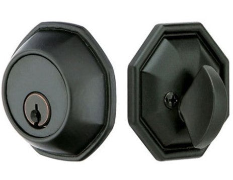 Emtek Octagon Tuscany Bronze Deadbolt