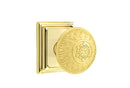Emtek Lancaster Knob With Wilshire Rosette