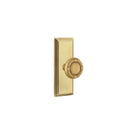 Emtek Ribbon & Reed Knob Concealed Screws With 7” Wilshire Rosette