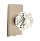Emtek Glass Diamond Knob with