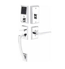 Emtek EMTouch Modern Style Electronic Keypad Handle Set with Ribbon & Reed Lever