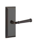 Emtek Merrimack Lever with 7” Wilshire Sideplate