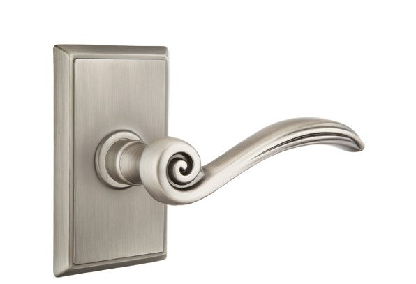 Emtek Elan Lever with Rectangular Rosette