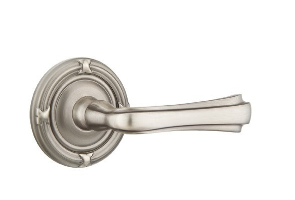 Emtek Wembley Lever with Ribbon & Reed Rosette