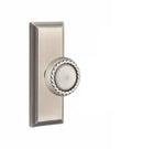 Emtek Rope Knob With 7” Wilshire Rosette